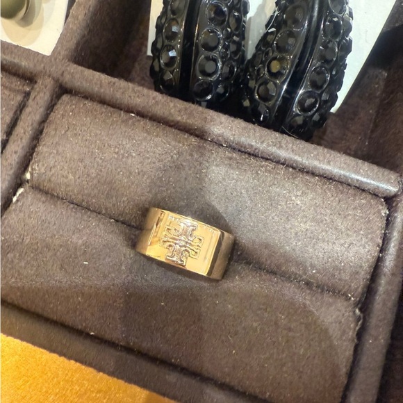 Tory Burch Gold Band Ring - Picture 5 of 6